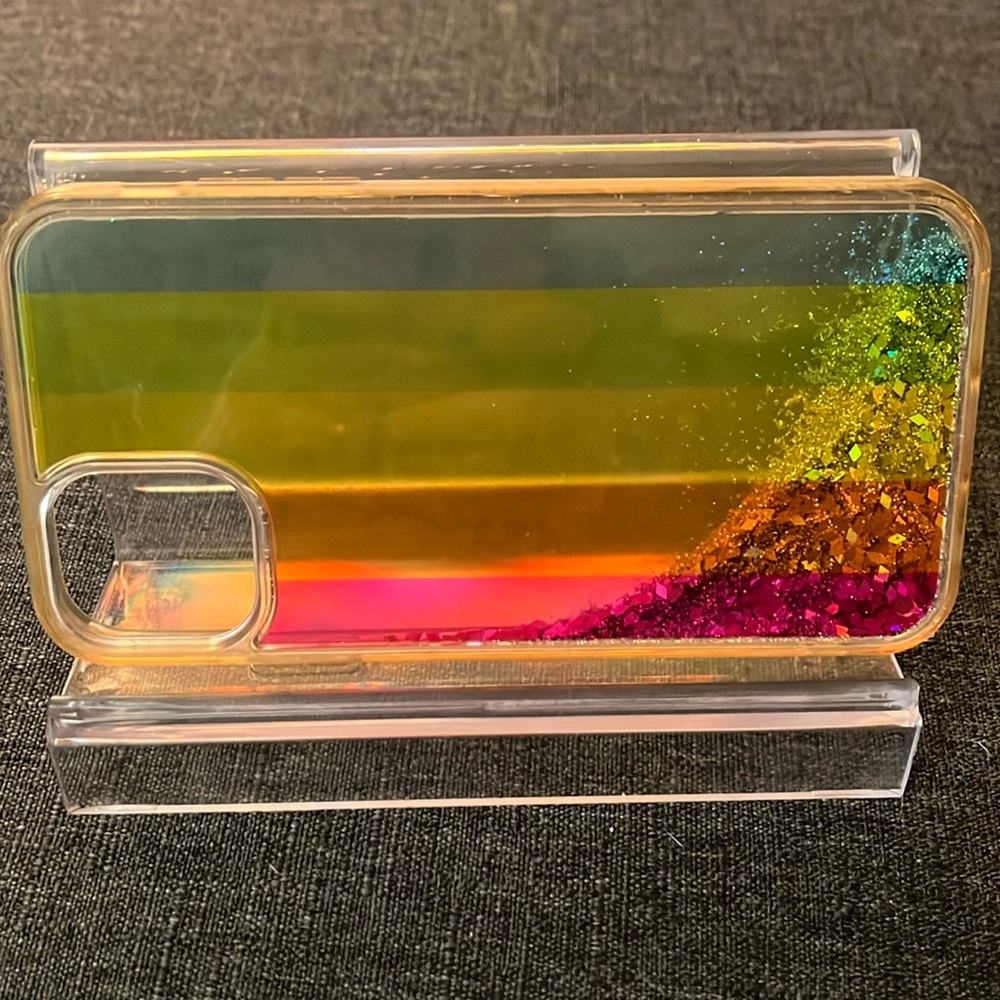 Rainbow 🌈 Glitter iPhone 11 Case